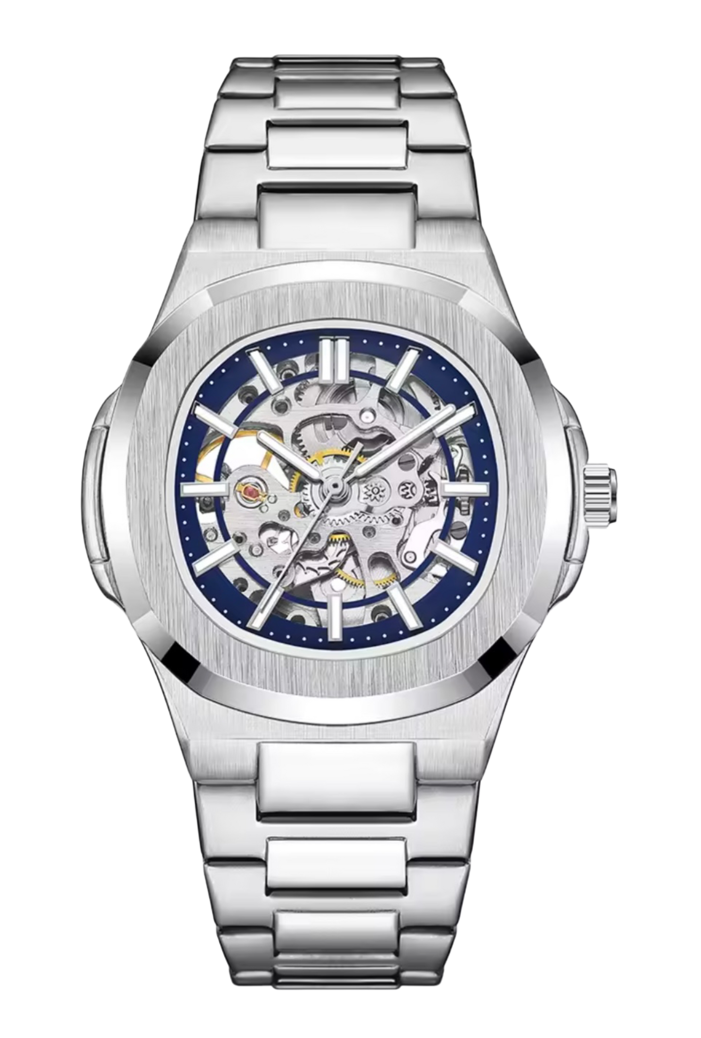 Skeleton Automatic Sapphire Steel