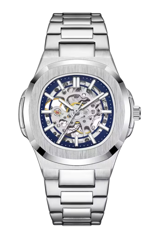 Skeleton Automatic Sapphire Steel